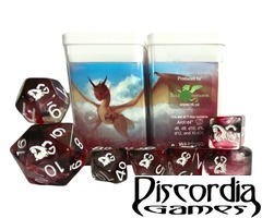 Diffusion Bloodstone - Set of 7 Dice